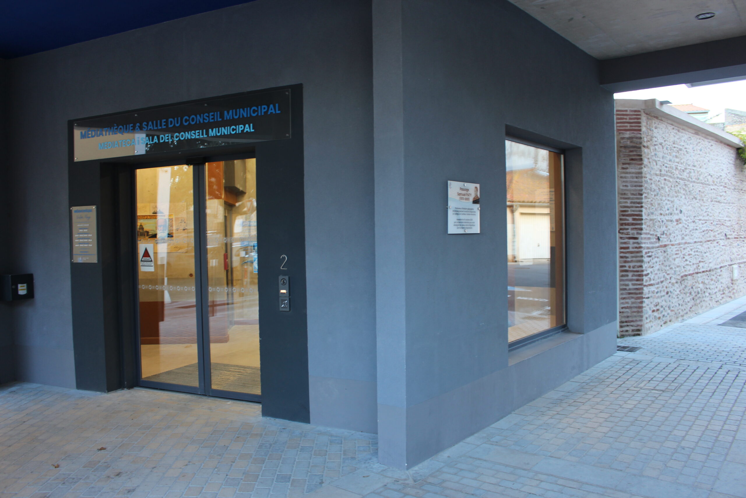 Salle d'expositions